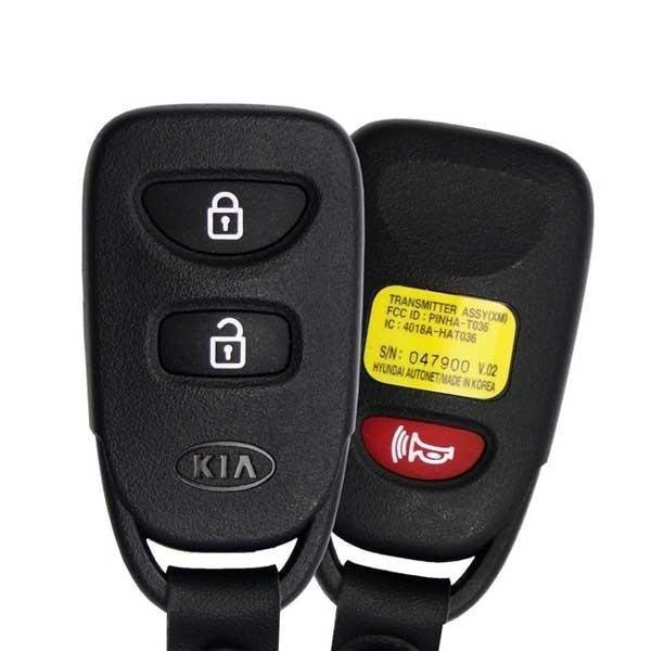 Oem OEM: REF:  2006-2013 Kia Sorento Rio / 3-Button Keyless Entry / PN: 95430-1U000 / PINHA-T036 OR-KIA005